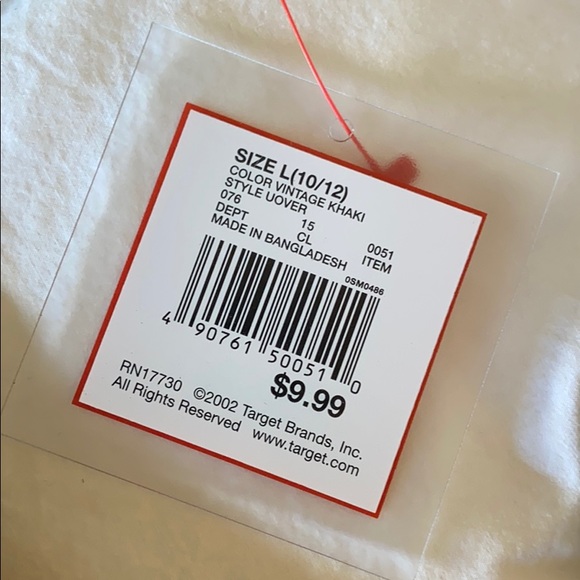 VINTAGE KHAKI BUTTON DOWN - Picture 5 of 6